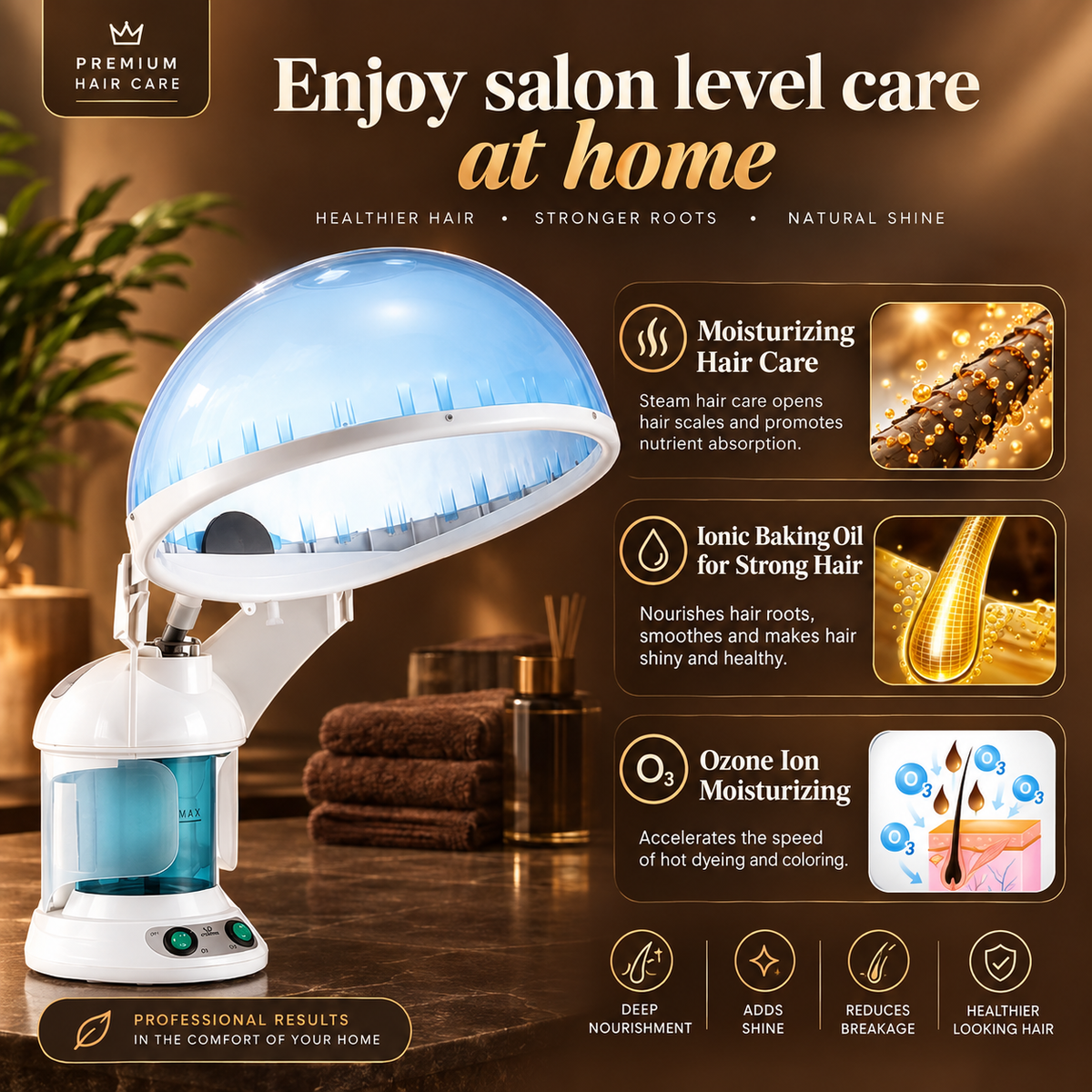 Facial Steamer & Hair Care Device