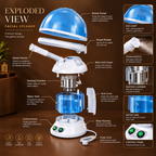 Nova Hair Steamer & UV Ozone Facial Steamer