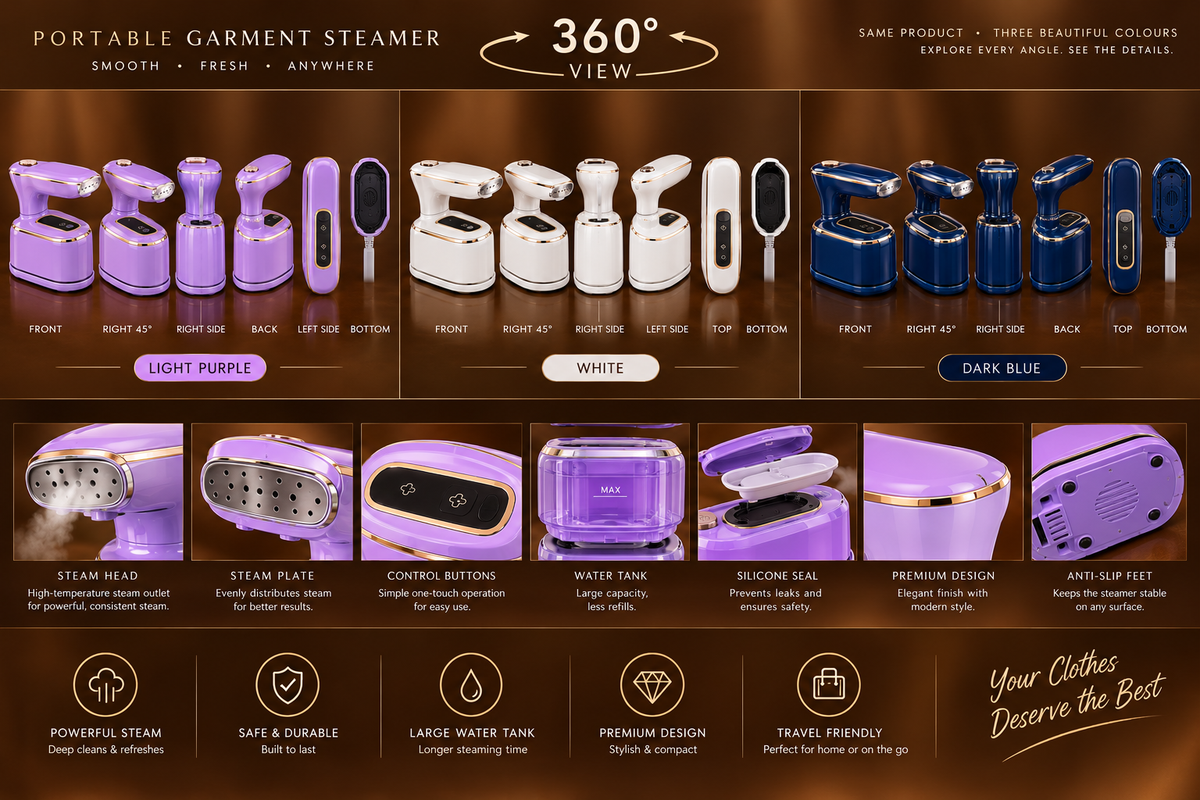 Rotating Steam Ironing Machine
